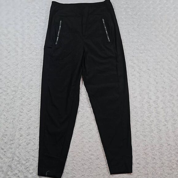 Athleta Womens Size 2 Black Trekkie North Jogger Lounge Athleisure Travel - Picture 1 of 11
